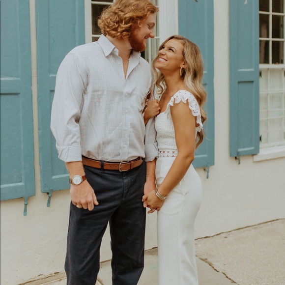 Pants - White Jumpsuit